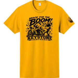 Keystone Football “Brace for the Boom!” 50/50 T-Shirt