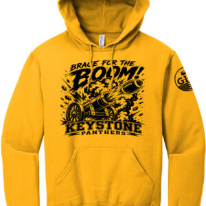 Keystone Football “Brace for the Boom!” 50/50 Hoodie
