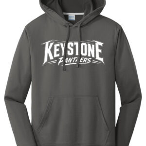 Keystone “Omni-Sport” 100% Polyester Hoodie- Charcoal