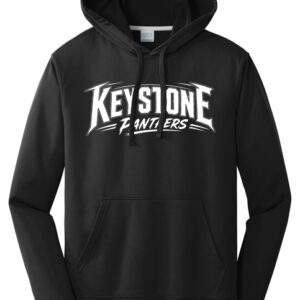 Keystone “Omni-Sport” 100% Polyester Hoodie- Black