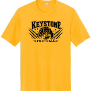Keystone “Omni-Sport” 100% Polyester T-Shirt- Gold